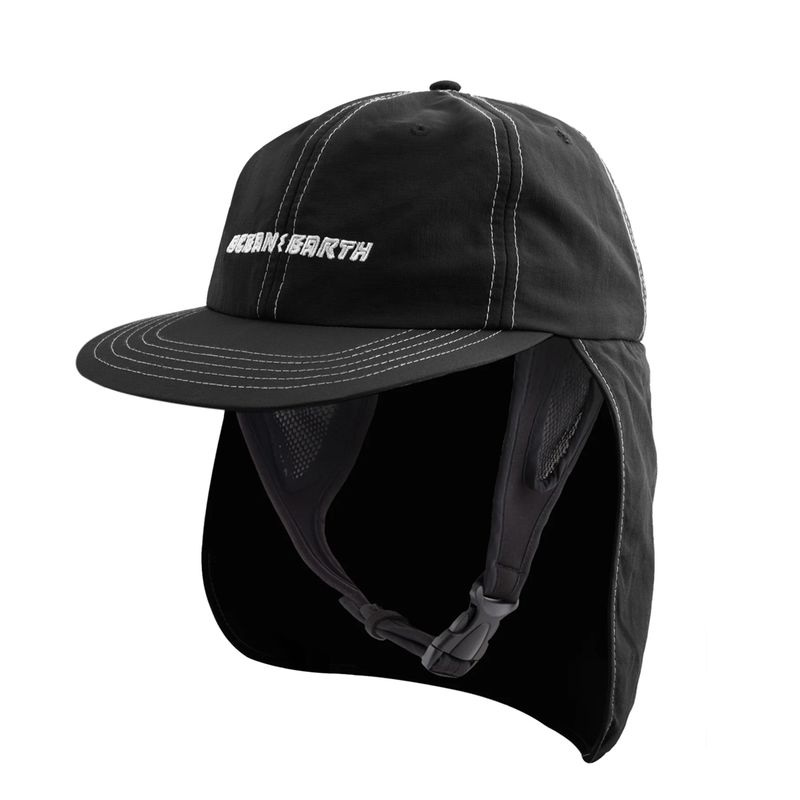 O & E - G-Land Legionnaire Surf Cap - Black