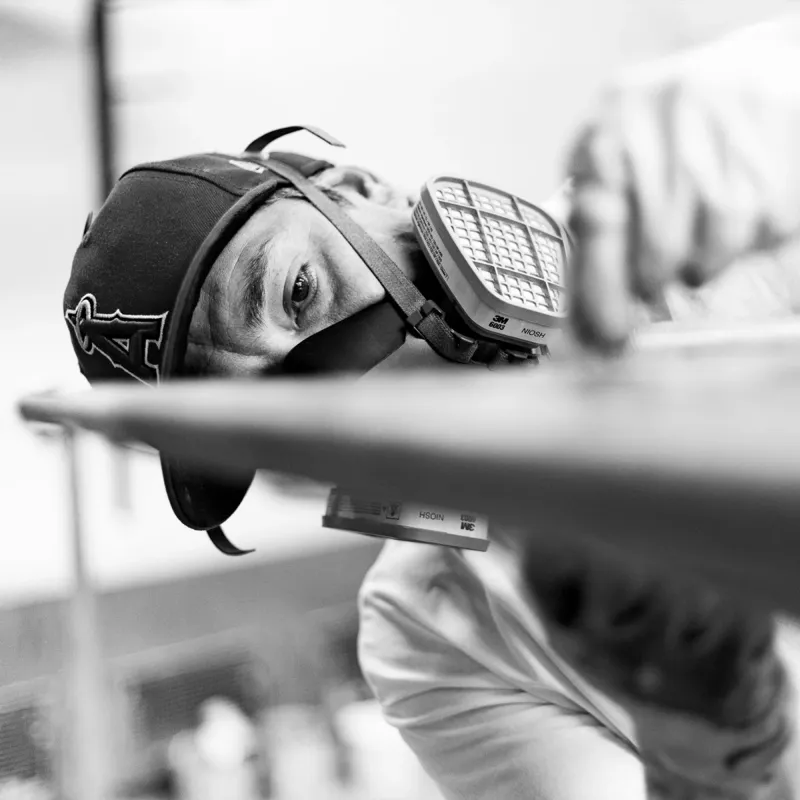 Chris Christenson Bandito 9'6 (74.4L) Longboard - Light Grey