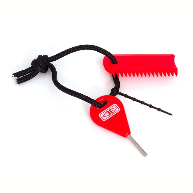 Hovedbilde Ocean Earth Leash String wax comb fin key combo
