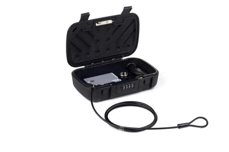 Surflogic Portable Safe Box with Cable Lock - Nøkkelboks