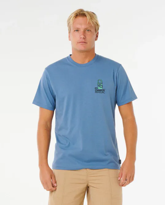 Hovedbilde Rip Curl - VaporCool Search Stack T-Skjorte - Bluefin