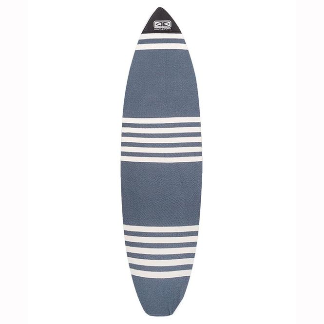 Bilde av O&E - 5'8 Board Sock - Fish / Funboard - Denim