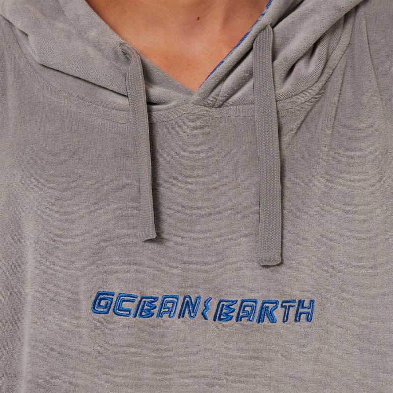 O&E - Skifteponcho med hette - Ignite - Grey