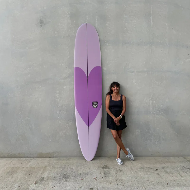 O&E - Sar Bear 8'6 (56 L) - Epoxy Softboard - Pink