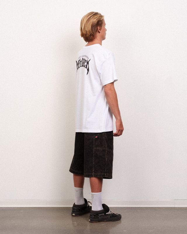 Lost - Mayhem Designs Tee - T-skjorte Hvit