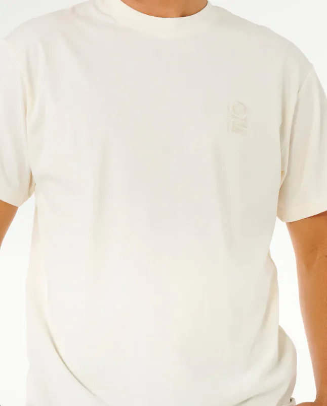 Rip Curl - Search Embroidery T-skjorte - Bone