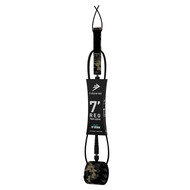 Hovedbilde Firewire - All Day 7' Regular Leash - Black Camo