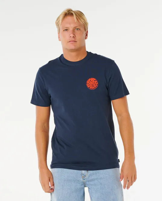 Hovedbilde Rip Curl - Wettie Icon T-skjorte - Dark Navy