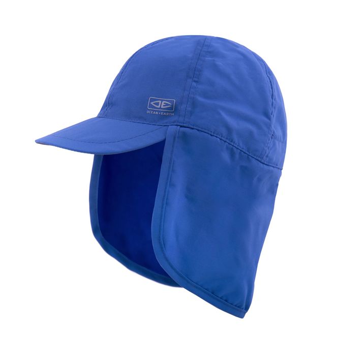 Hovedbilde O & E - Kids Sunbreaker Beach Hat - Strandcaps Barn - Blue