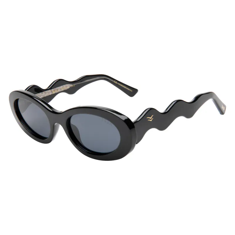 I-SEA Maya - Black/Smoke Polarized Solbriller