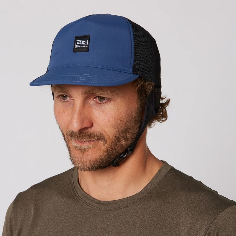 O & E - Trucker Surf Cap Kuta Mesh - Navy 