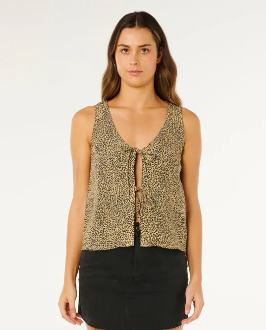 Hovedbilde Rip Curl - Animal Instincts Tie Front Top - Natural