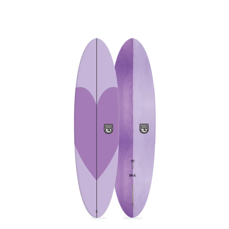 O&E - KK Midlenght 7'0 (47 L) - Epoxy Softboard - Pink