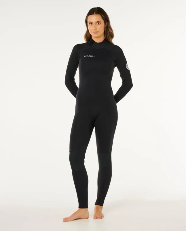 Rip Curl Dame - 3/2 Trad - Back Zip Våtdrakt - Black