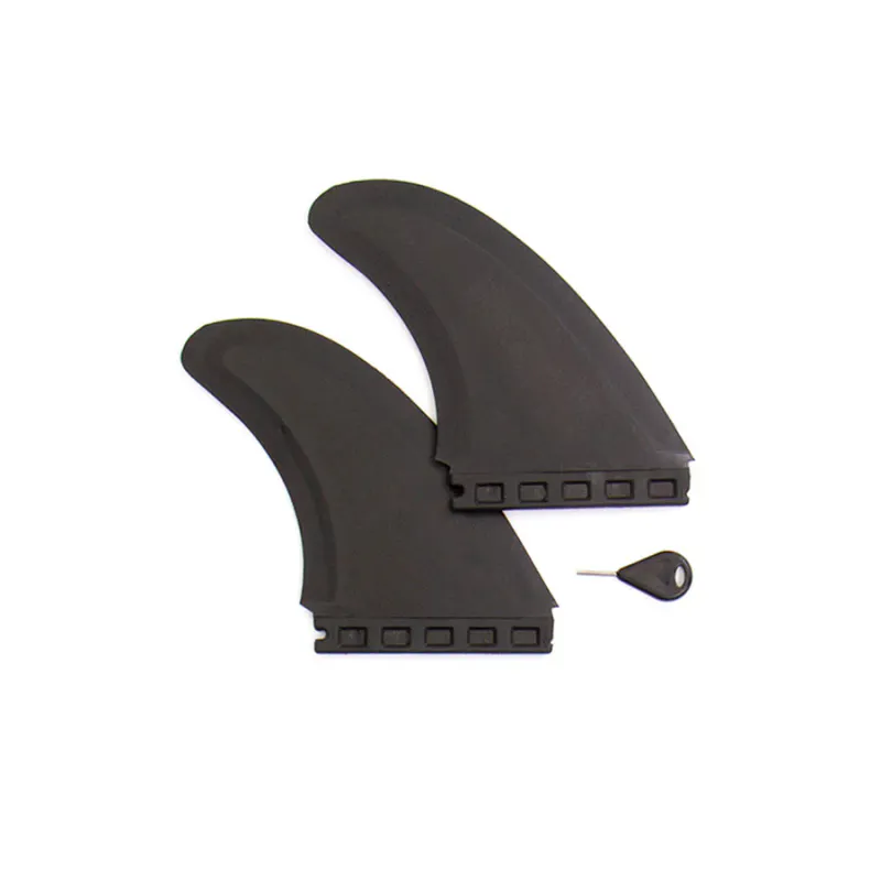 O&E - MR Epoxy Twin Fin 5'6  (37L) - Soft Top - Blue