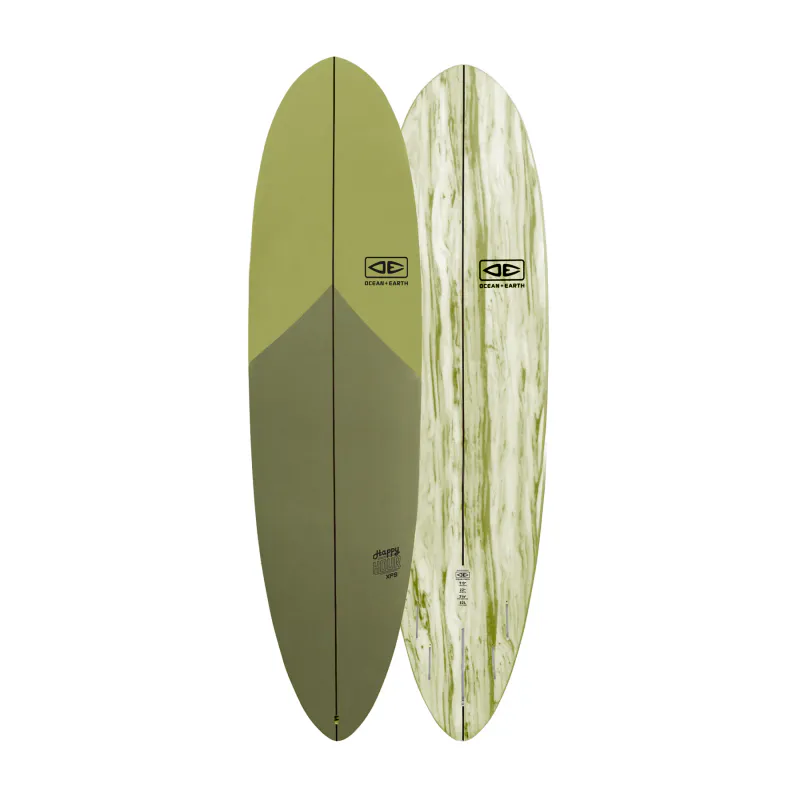 O&E - Happy Hour Epoxy 7'6 Soft Top (59L) - Olive