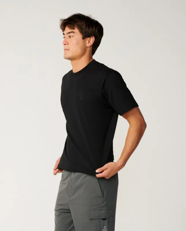Rip Curl S-Series Vaporcool Embroid Relaxed Tee - T-skjorte