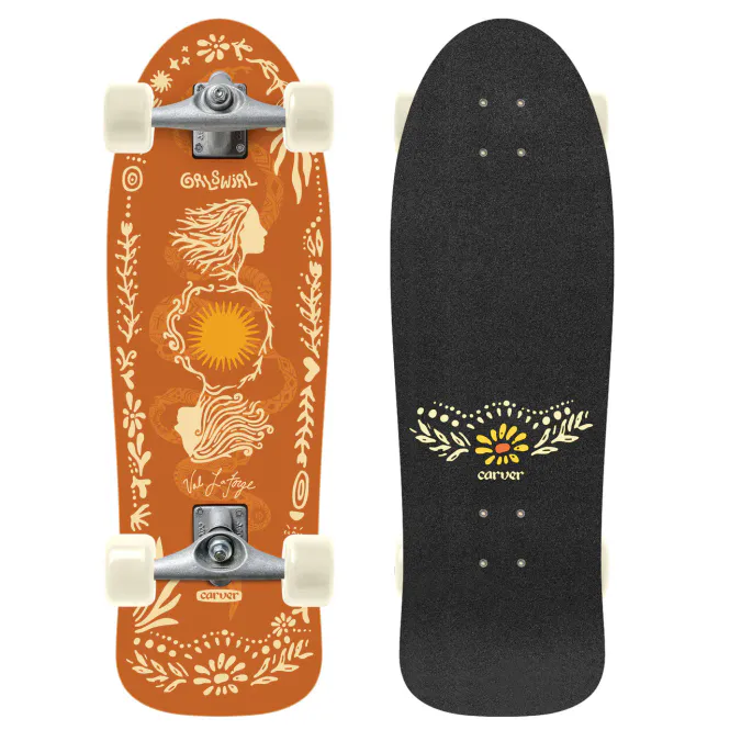 Hovedbilde Carver - 30.75'' GRLSWIRL Sunflower CX Surfskate 