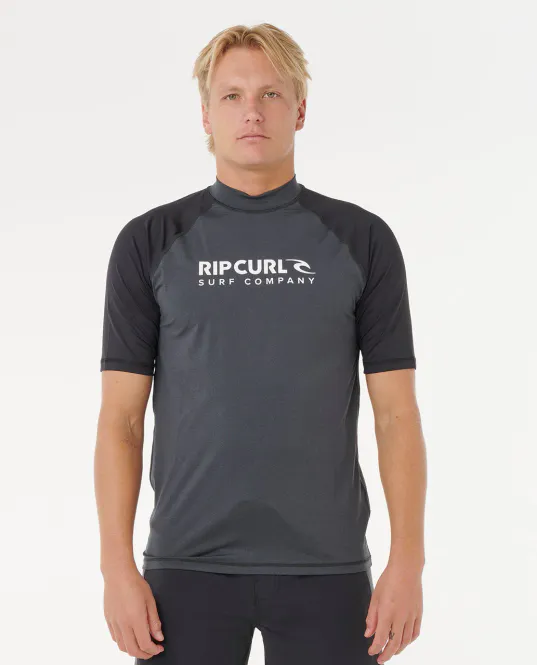 Hovedbilde Rip Curl - Shock UPF50 S/S Rash Guard - Black Marle