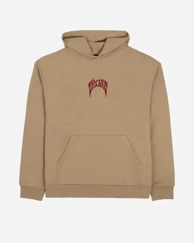 Lost - Mayhem Designs Bolt heavy Hoodie - Hettegenser Khaki