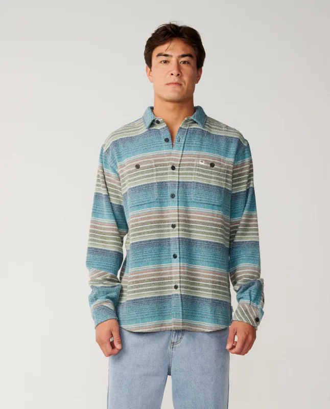 Rip Curl Classic Surf Baja Flannel - Flanellskjorte Dusty Jade