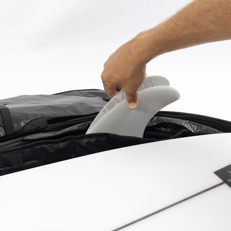 O&E - Hypa 6'8 Fish/Shortboard Reisebag - 3 surfebrett - Khaki