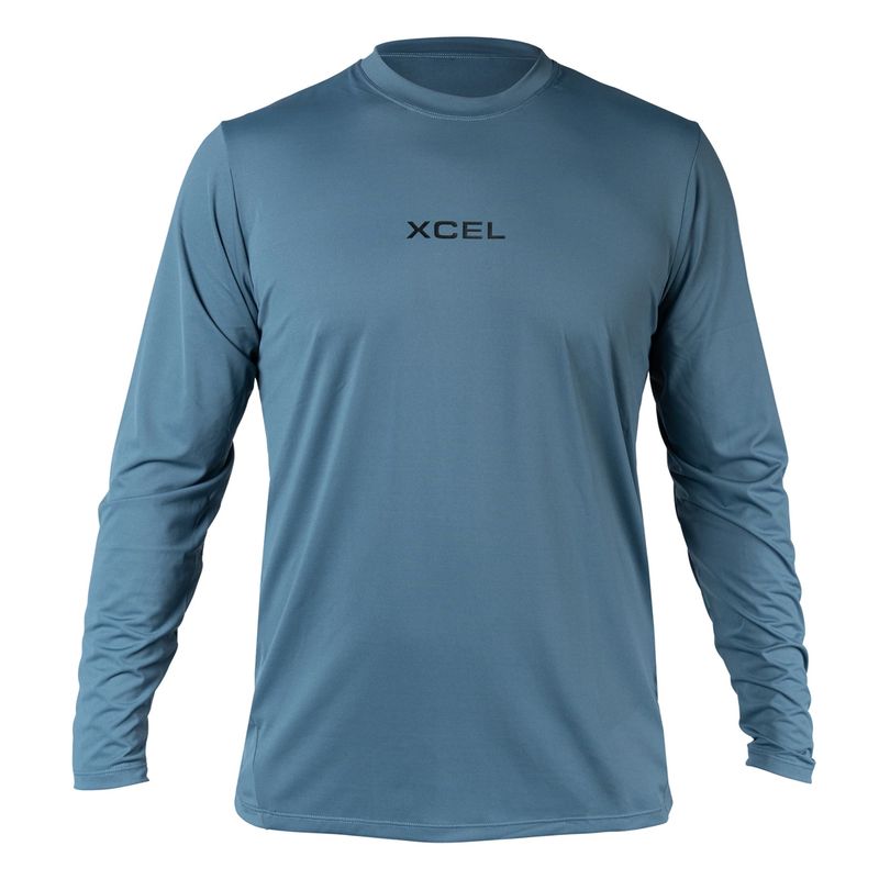 Xcel - Premium Stretch Long Sleeve Relaxed Fit UV Rash Guard - Orion Blue
