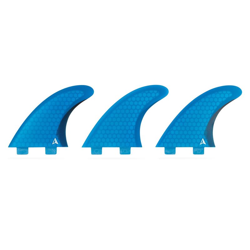 Roam Thruster Fin Set - Performance Medium Two Tab - Blue