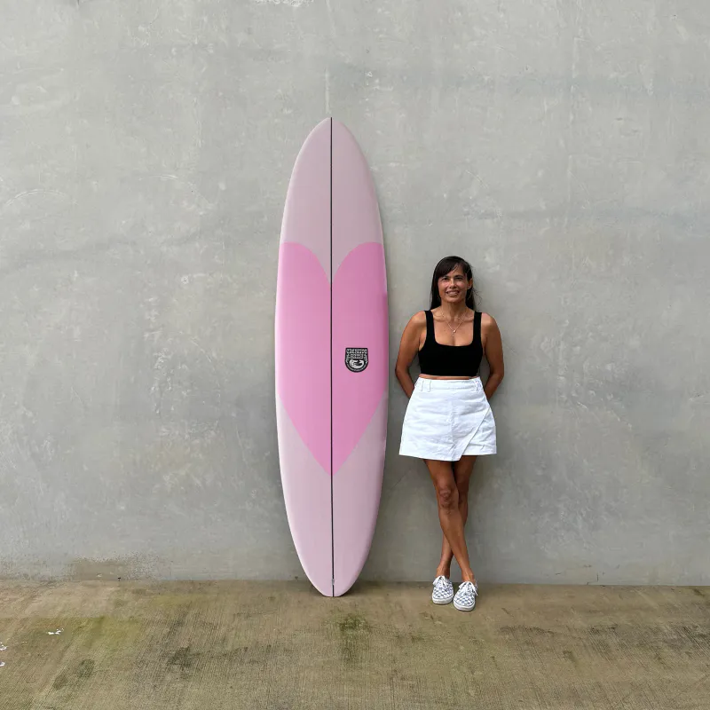 O&E - KK Midlenght 7'0 (47 L) - Epoxy Softboard - Pink