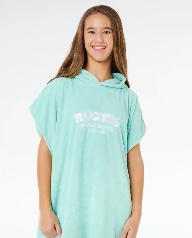 Rip Curl - Barn - Classic Surf Skifteponcho med hette - Teal