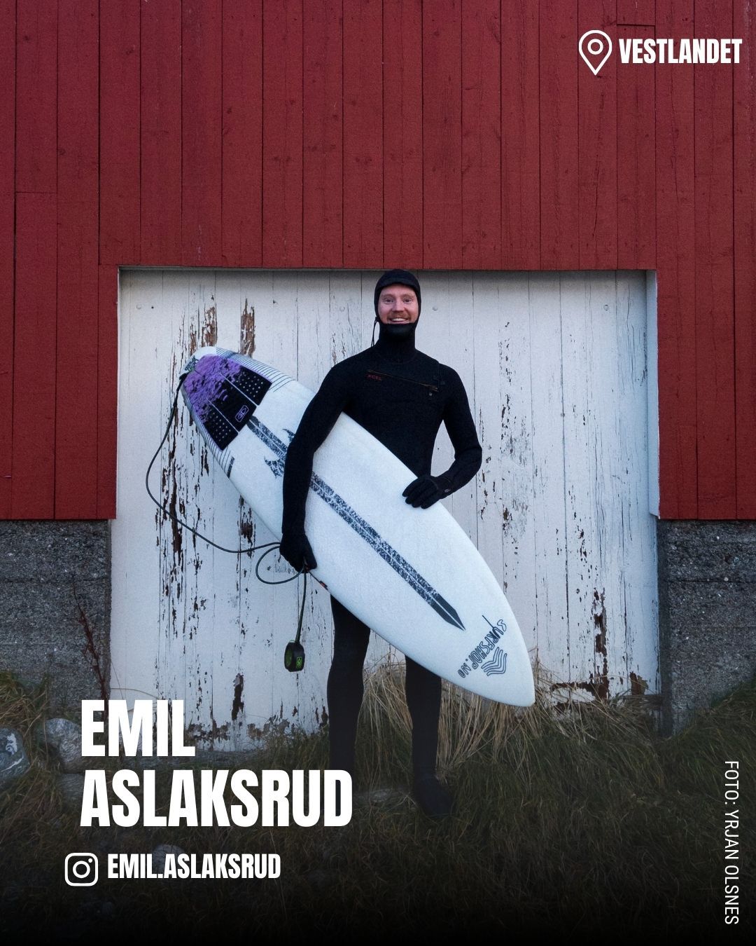 Emil Aslaksrud, surfshop.no surfeteam surfer, ambassadør. En av norges råeste surfere.