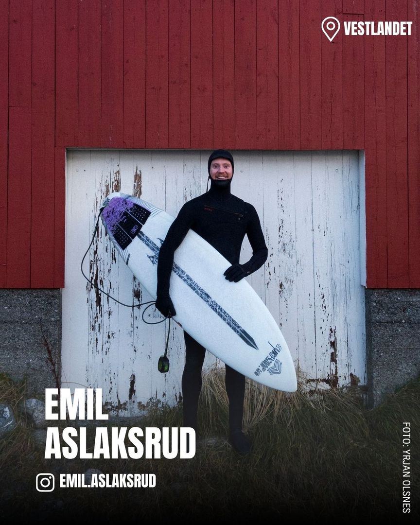 Emil Aslaksrud, surfshop.no surfeteam surfer, ambassadør. En av norges råeste surfere.