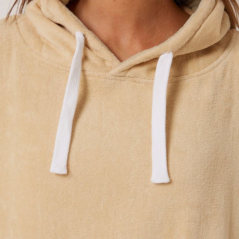 O&E - Skifteponcho med hette - Day Dream - Beige