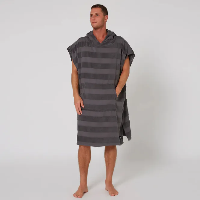 Hovedbilde O&E - Layz Skifteponcho med hette - Charcoal - 110 cm
