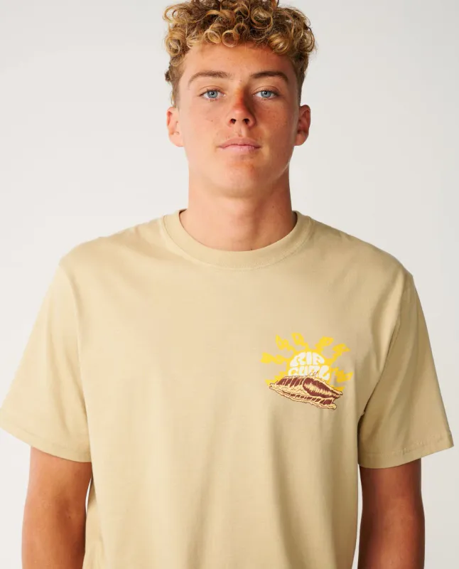 Rip Curl - Surf Trip T-skjorte - Khaki Sand