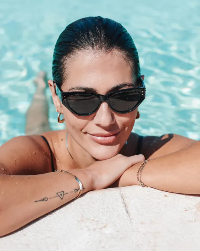 I-SEA Cate - Black/Smoke Polarized Solbriller