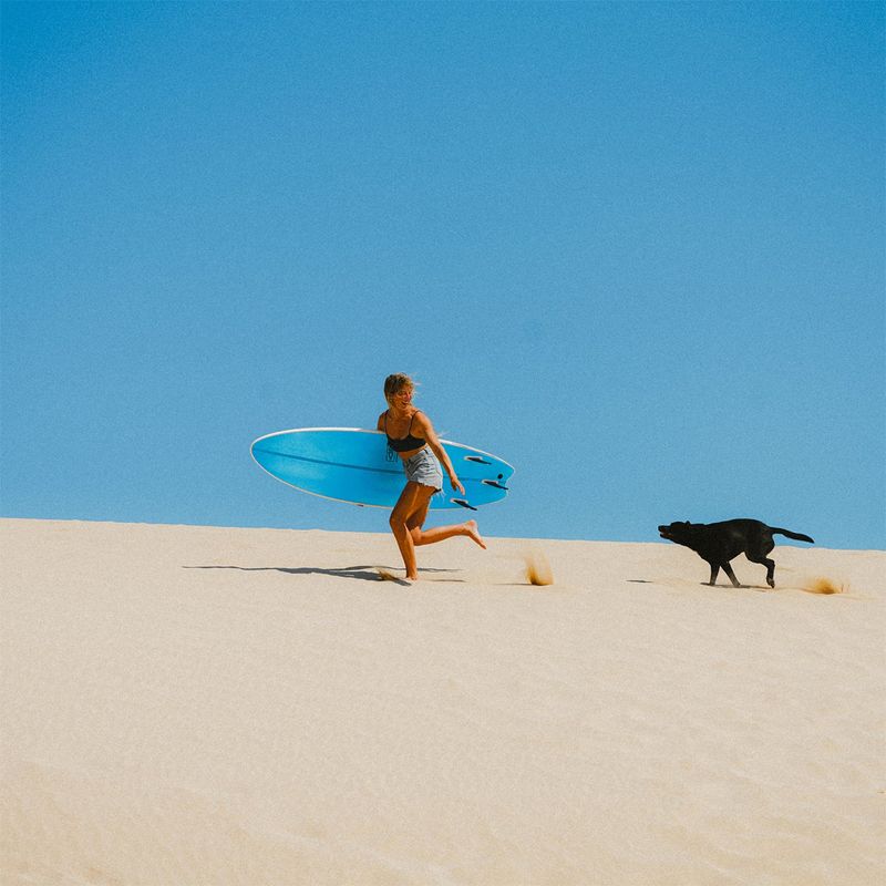 O&E Ezi-Rider 8'0'' - Blue - Softboard