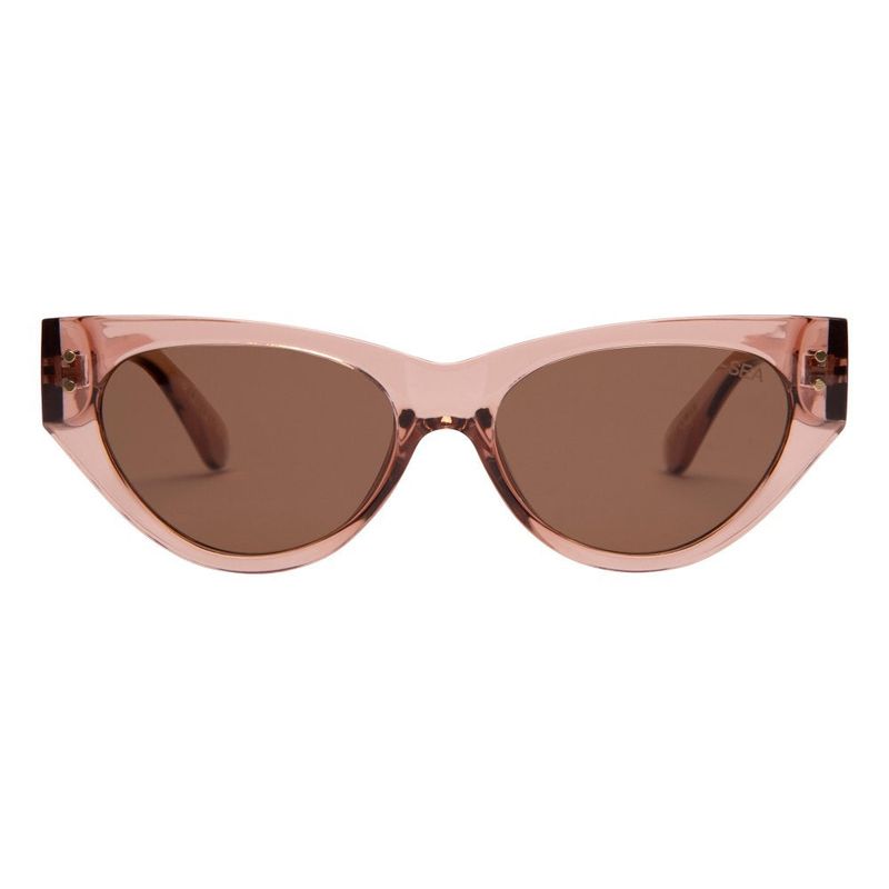 I-SEA Carly - Watermelon/Brown Polarized Solbriller