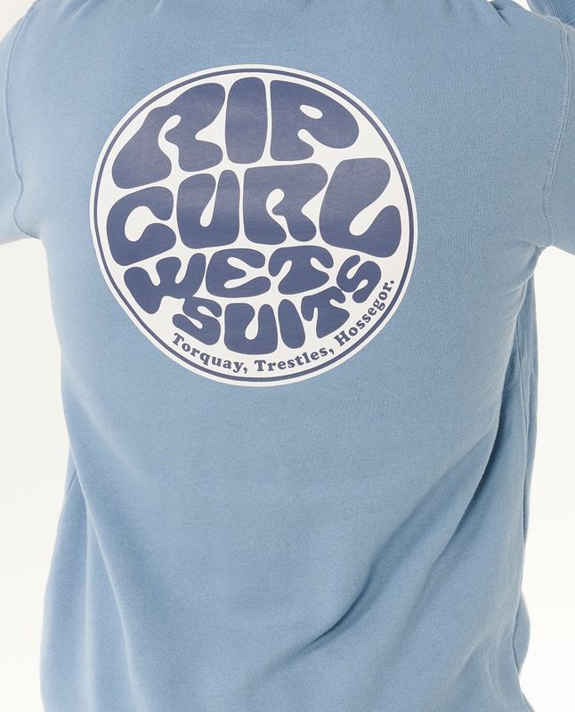 Rip Curl - Wettie Passage Icon Hettejakke - Faded Denim